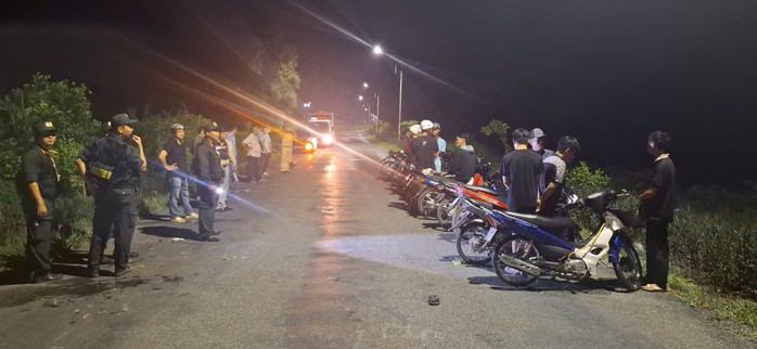 Các đối tượng bị bắt giữ