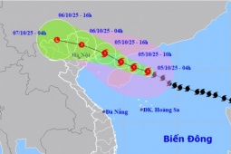 Bão Matmo mạnh cấp 12, giật cấp 15 đang cách Quảng Ninh 550km, chiều nay vào vịnh Bắc Bộ