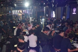 Đột kích cơ sở New Style Club, phát hiện 40 đối tượng dương tính ma túy