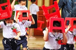 Giáo dục - du học - Phòng chống bão số 11, Hải Phòng yêu cầu các trường tự quyết việc cho học sinh nghỉ học