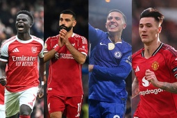 Bóng đá - Gay cấn bảng xếp hạng Ngoại hạng Anh: Arsenal "lên đỉnh" hất cẳng Liverpool, MU &amp; Chelsea nhảy bậc