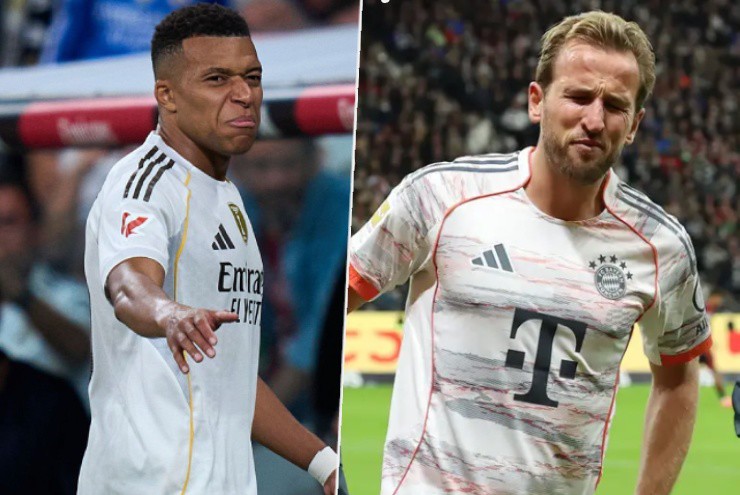 Mbappe, Harry Kane khiến Real Madrid và Bayern Munich lo lắng