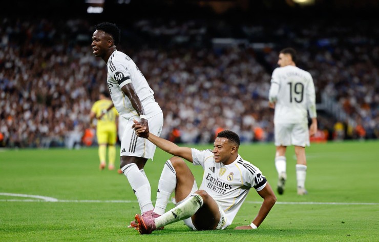 Vinicius và Mbappe chói sáng