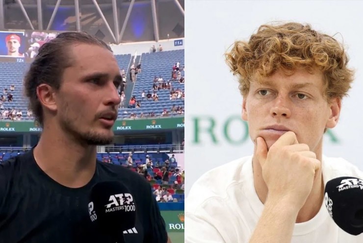 Sinner không hài lòng với Zverev