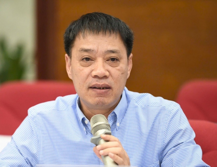 Ông Hoàng Đức Cường, Phó Cục trưởng Cục Khí tượng Thuỷ văn.