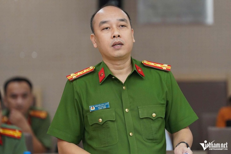 Đại tá Nguyễn Đức Long - Phó Giám đốc Công an Hà Nội. Ảnh: Đình Hiếu