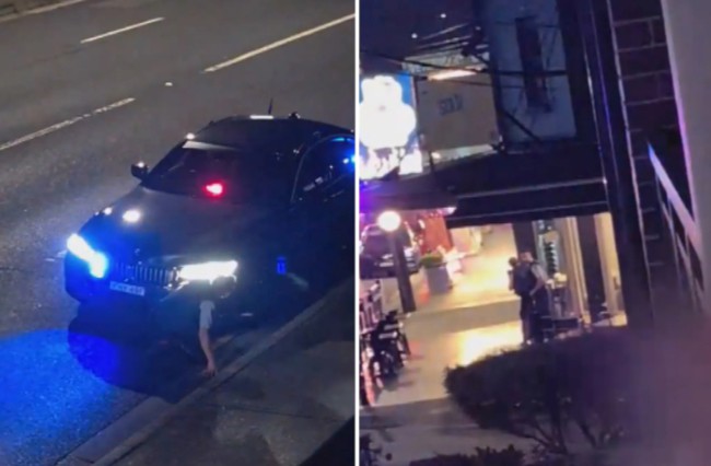 Hiện trường vụ xả súng. Ảnh: 9News