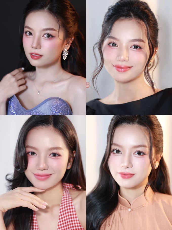 Chuyên gia biến hóa nhiều phong cách cho Hạ Anh.