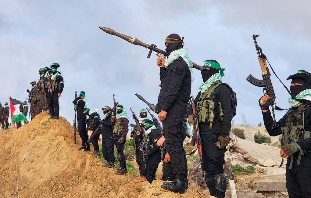 Lực lượng Hamas ở Dải Gaza (ảnh: TASS)