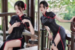 Lilly Luta “gây mê” với bộ ảnh xường xám gợi cảm