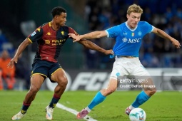 Video bóng đá Napoli - Genoa: Hojlund chớp thời cơ, ngược dòng đẳng cấp (Serie A)