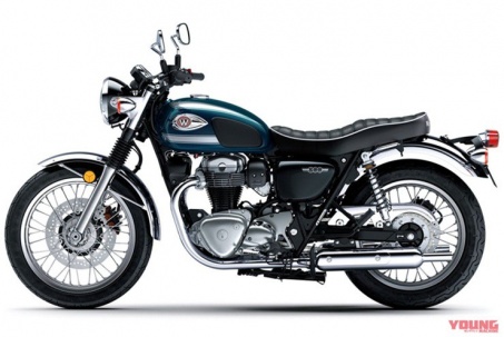 Kawasaki W800 2026 trình làng, đẳng cấp vượt thời gian