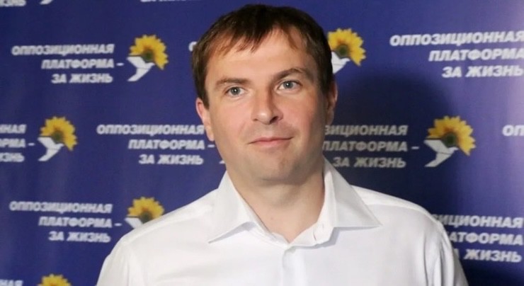 Nghị sĩ Ukraine thân Nga Fedir Khrystenko đã bị truy tố tội phản quốc. Ảnh: Kyiv Independent.