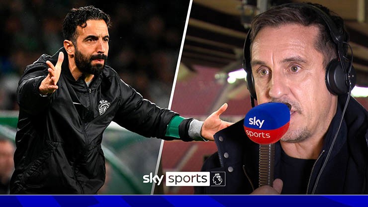 HLV Amorim và huyền thoại Neville đấu khẩu