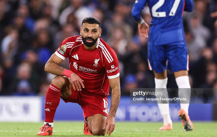 Salah đang bị truyền thông chỉ trích sau màn trình diễn tệ hại ở trận gặp Chelsea