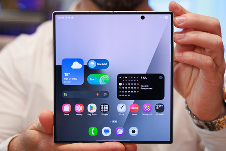 Galaxy Z Fold7 mới ra mắt của Samsung.