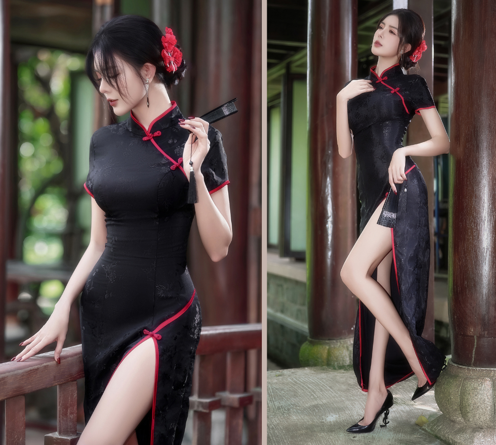 Lilly Luta “gây mê” với bộ ảnh xường xám gợi cảm - 3