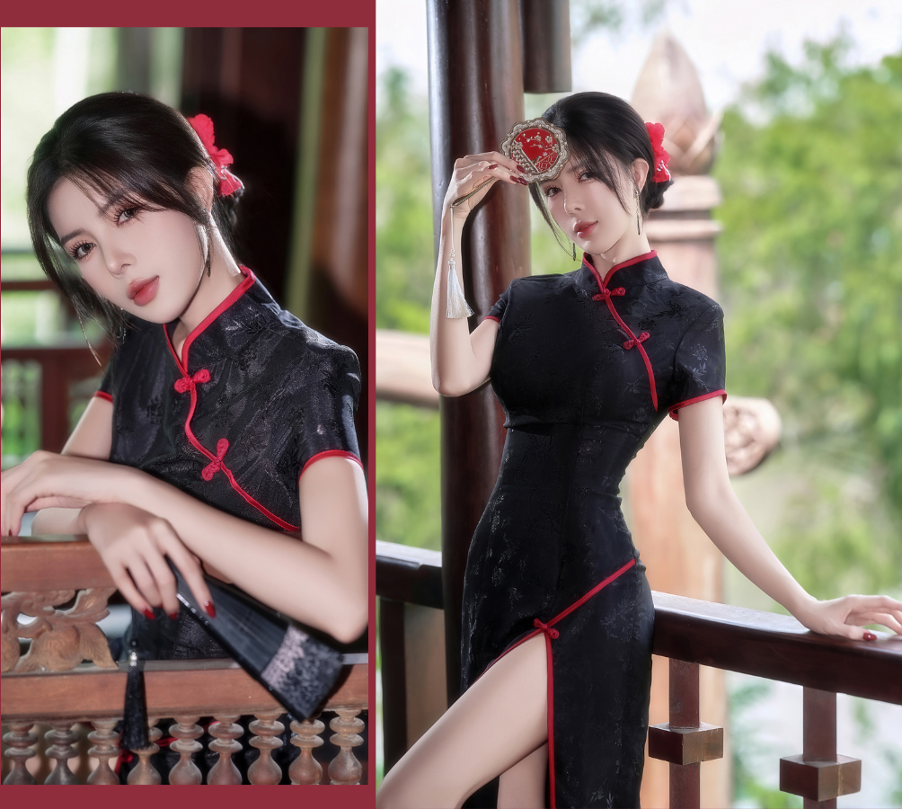 Lilly Luta “gây mê” với bộ ảnh xường xám gợi cảm - 6