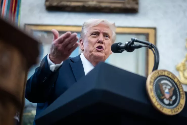 Tổng thống Mỹ Donald Trump. Ảnh: THE NEW YORK TIMES