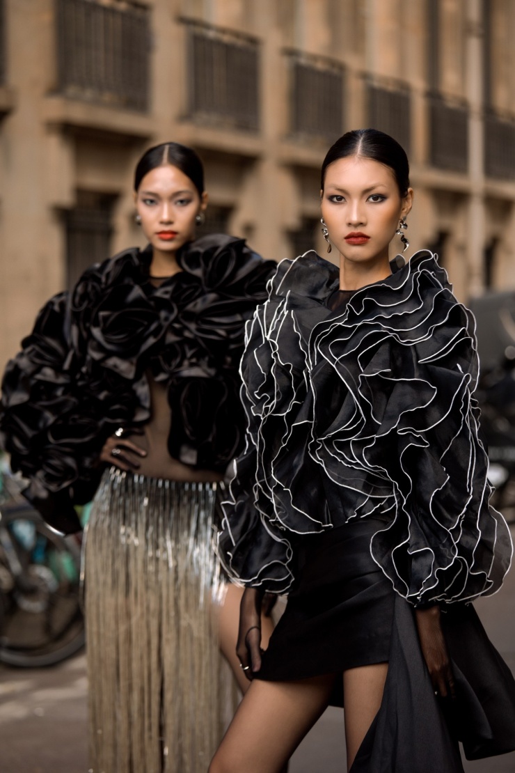 Với gương mặt sắc lạnh, thần thái high fashion, Mai Hoa và Bảo Ngọc là những ứng viên tiềm năng cho ngôi vị quán quân.