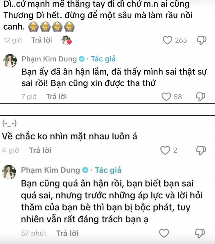 Bà Phạm Kim Dung tiết lộ Yến Nhi ân hận sau phát ngôn thiếu kiểm soát.