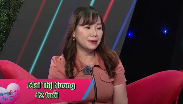 Chị Nương cũng từng một lần đổ vỡ. Ảnh cắt từ clip chương trình