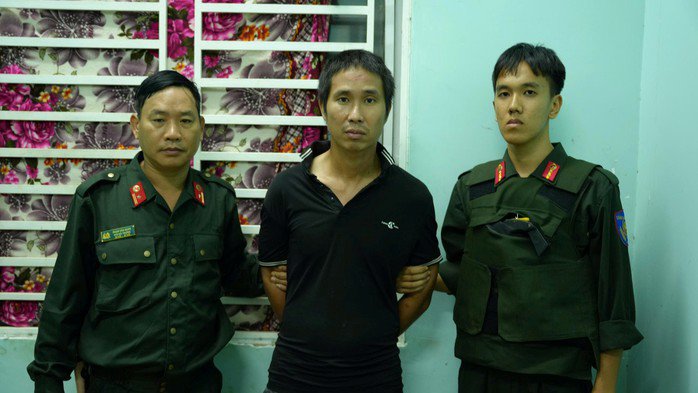 Tùng khi bị bắt giữ