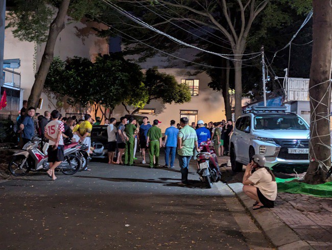 Cơ quan chức năng phong tỏa hiện trường vụ án