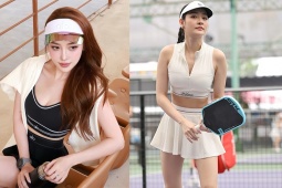 Thể thao - Người đẹp Đăng Thư "đại chiến" dàn mỹ nhân trên sân Pickleball