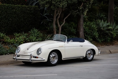 "Qua Vũ" tậu xế cổ hơn 70 năm tuổi Porsche 356A Speedster