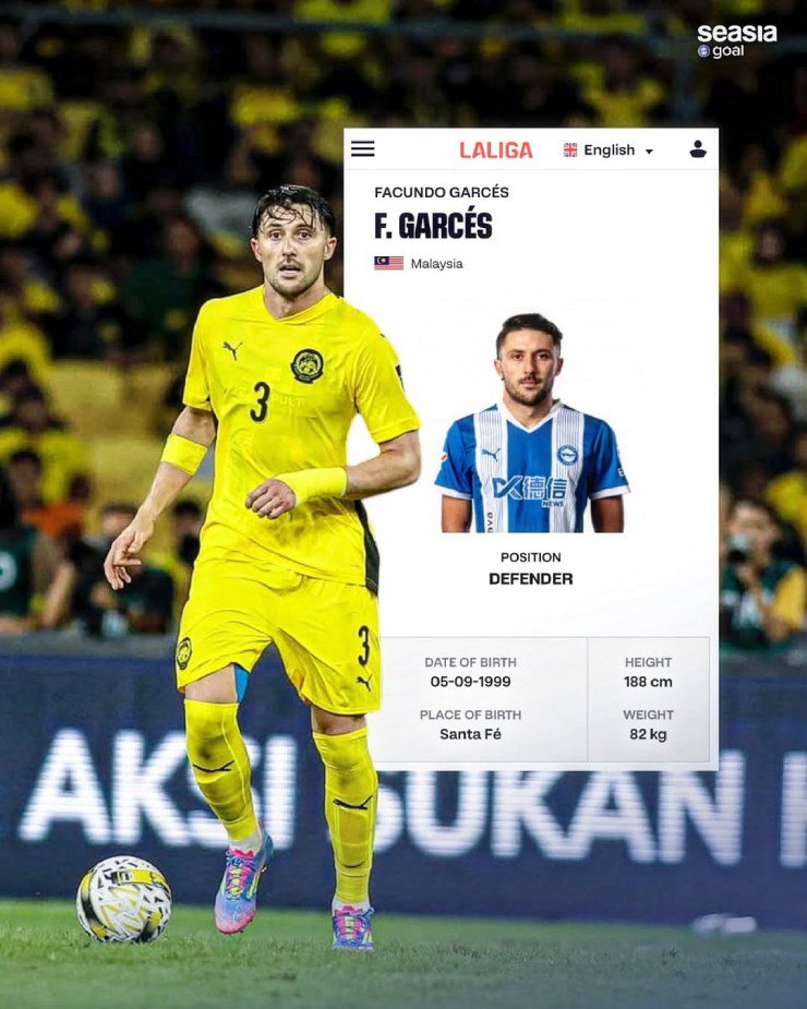 Facundo Garces có gốc gác Argentina