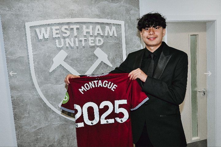 Harry Montague, hậu vệ trẻ gốc Malaysia đang thuộc biên chế của West Ham