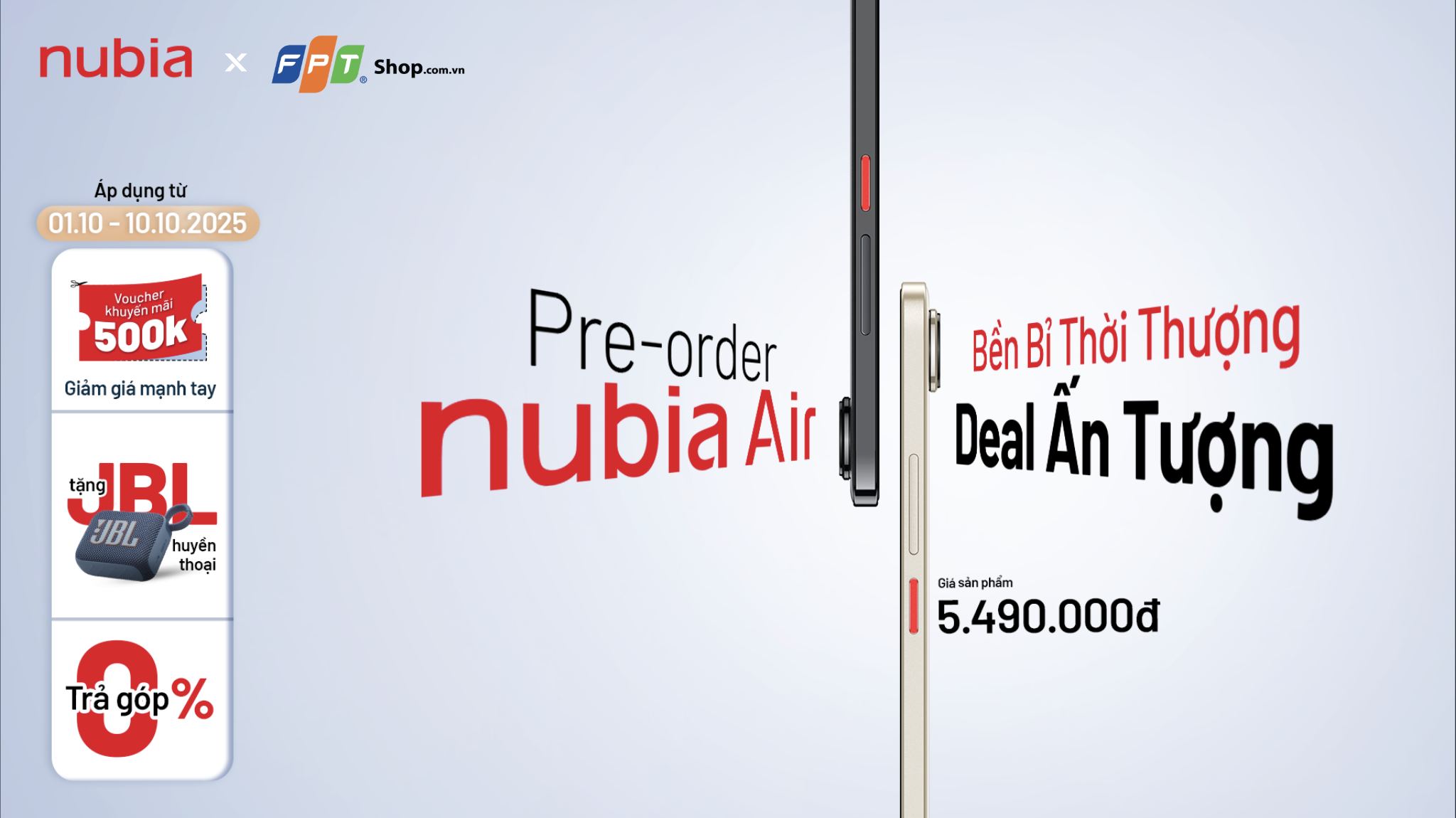 nubia Air: Bản giao hòa giữa hiệu năng và độ mỏng đáng kinh ngạc - 1