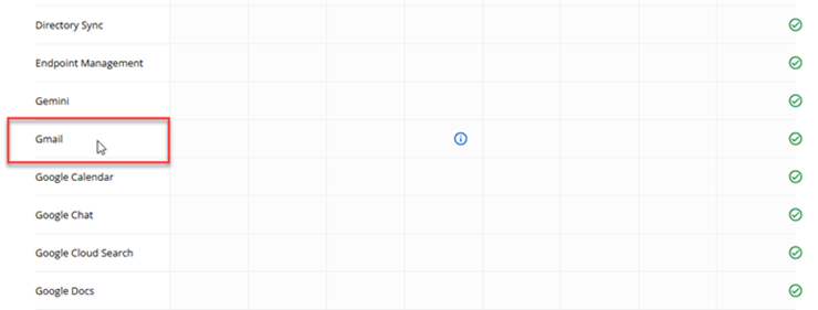 Kiểm tra trạng thái dịch vụ của máy chủ Gmail.