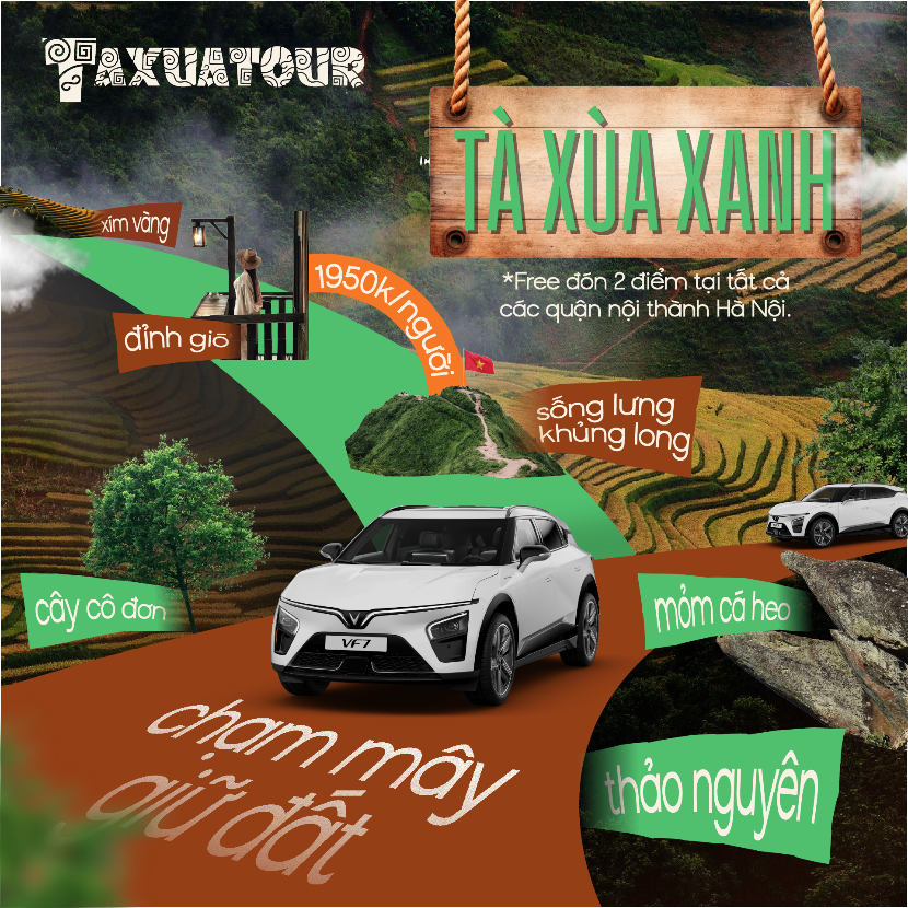 Khám phá Tà Xùa Xanh: Săn mây Tây Bắc cùng xe điện VinFast – Hành trình bảo vệ môi trường - 1