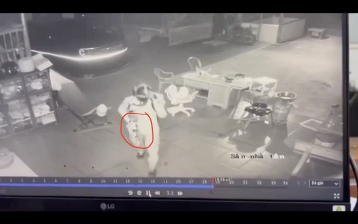 Hình ảnh người đàn ông xuất hiện thời điểm xảy ra vụ án