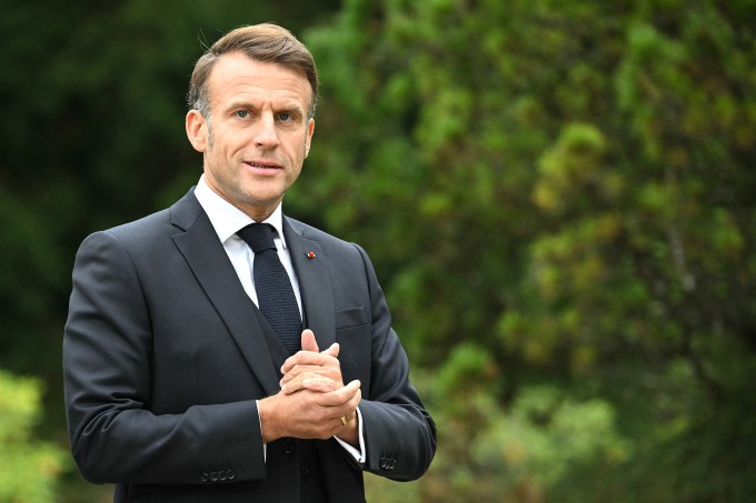 Tổng thống Pháp Emmanuel Macron tại Luxembourg ngày 3/10. Ảnh: AFP