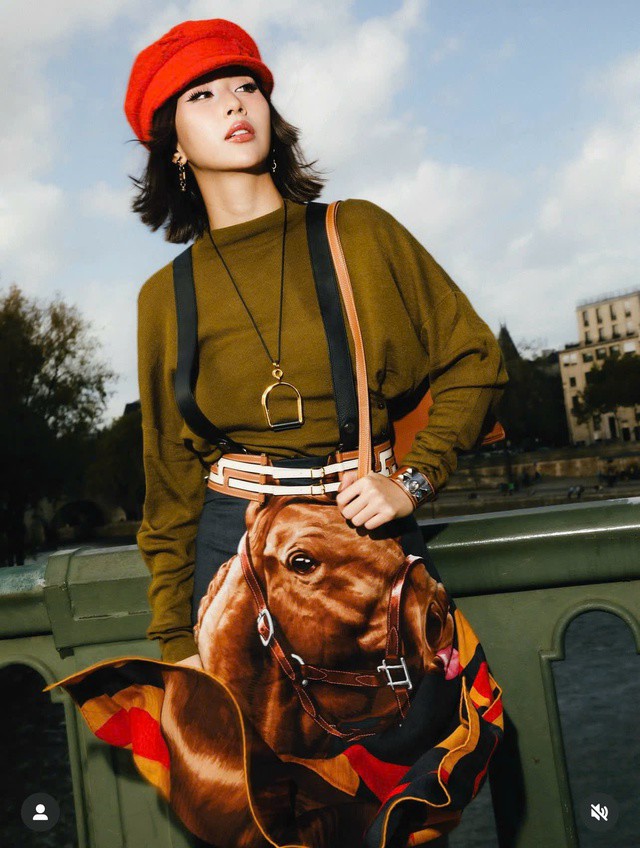 1 phút 30 giây 'biến hình' của Quỳnh Anh Shyn tại Paris khiến fan trầm trồ - 2