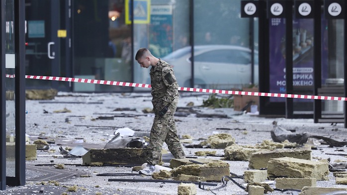 Ukraine sử dụng UAV tấn công quy mô lớn lãnh thổ Nga đêm thứ hai liên tiếp. Ảnh: TASS