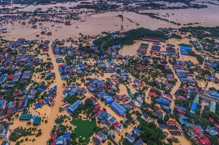 Thái Nguyên là địa phương chịu ảnh hưởng nặng nề nhất bởi mưa lớn sau bão Matmo.