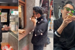 Tạ Đình Phong, Trịnh Tú Văn khen bánh mì Việt Nam 'ngon tuyệt'