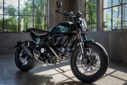 "Xế nổ" Ducati Scrambler 2026 đẹp thót tim với màu xanh lục bảo mới