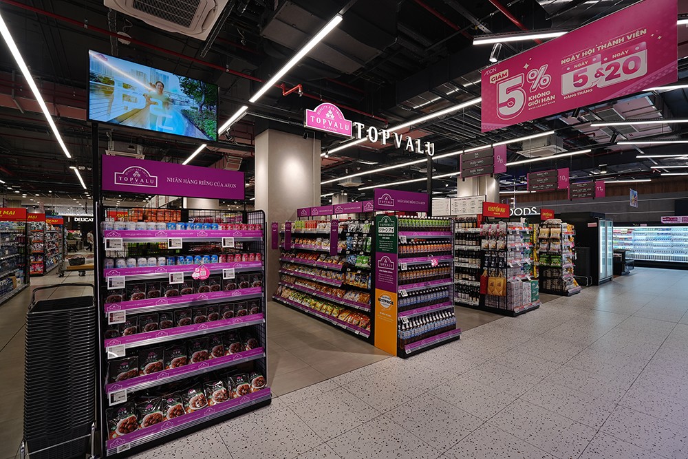  AEON cung cấp hàng hóa đáp ứng mọi nhu cầu của người trẻ hiện đại