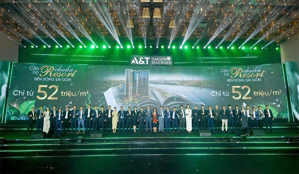 Với mức giá khởi điểm chỉ từ 52 triệu/m2, A&T Saigon Riverside hứa hẹn mang đến sự đột phá về một chuẩn sống mới tại khu vực Đông Bắc TPHCM
