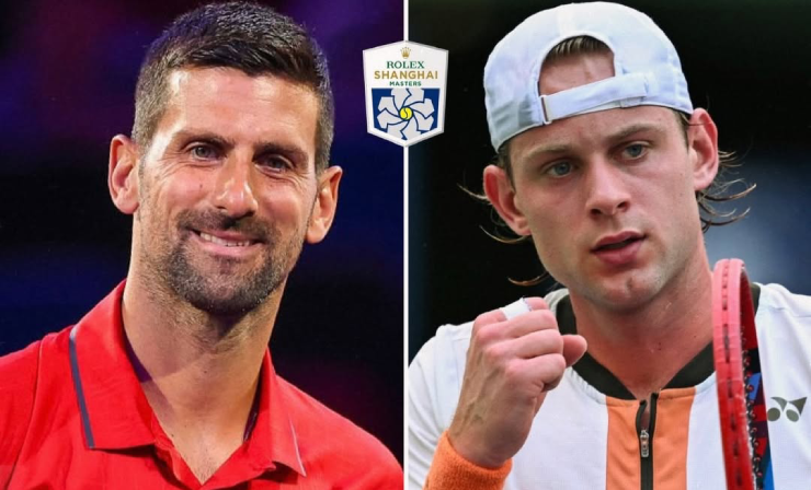 Djokovic (bên trái) lần đầu chạm trán Zizou (bên phải)
