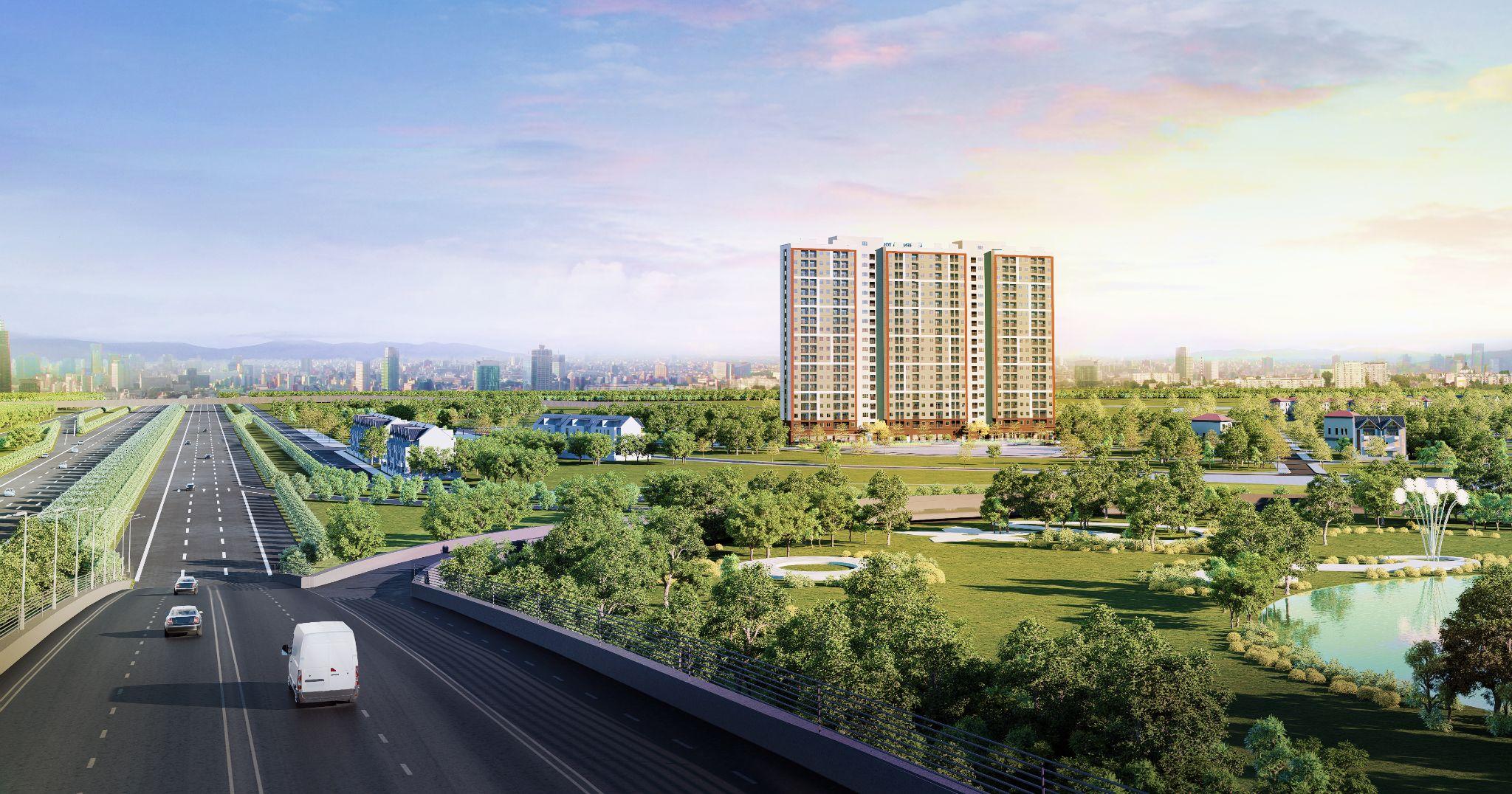 Phối cảnh tòa nhà Phenikaa Tower