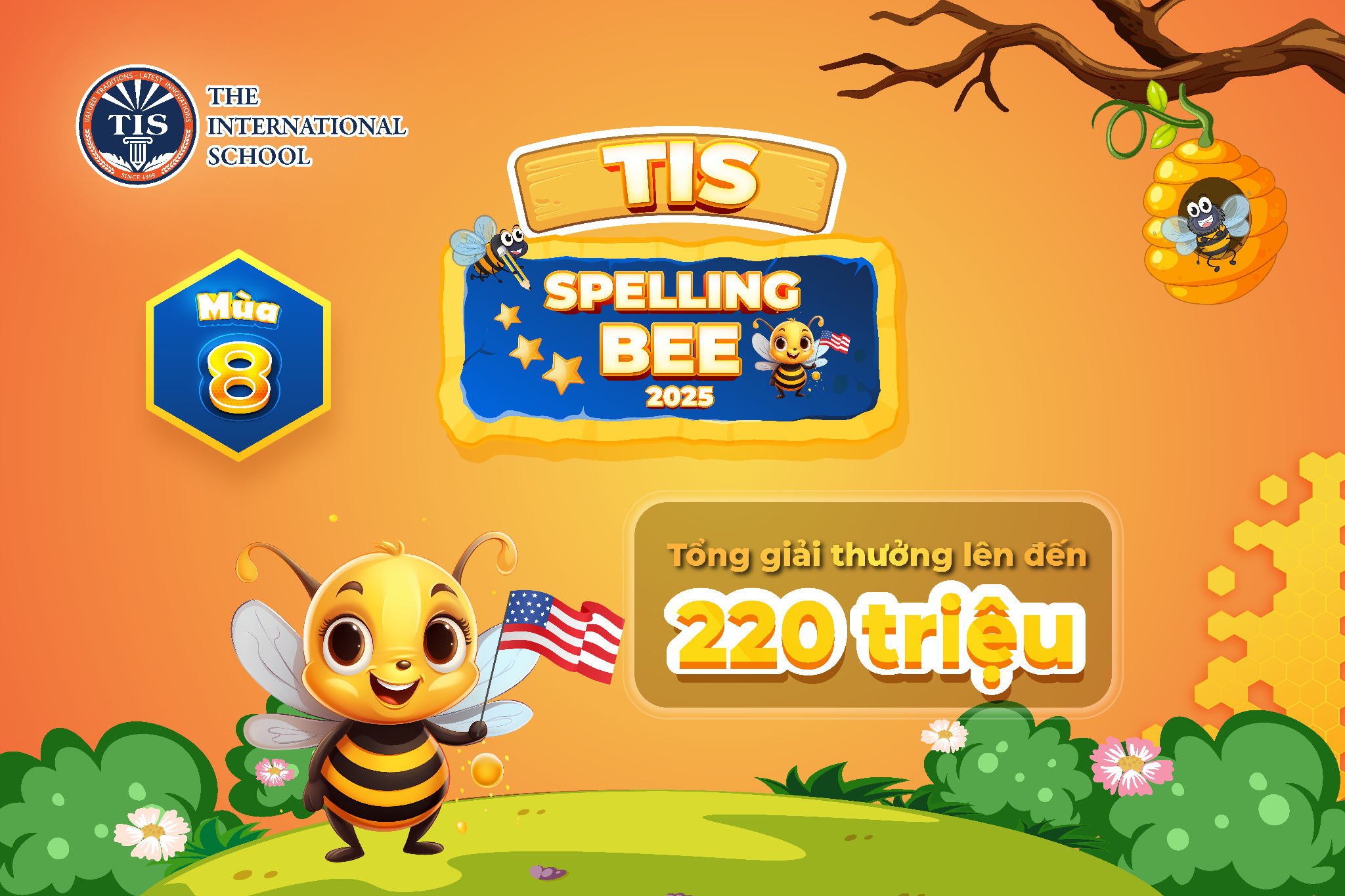 Cuộc thi TIS Spelling Bee 2025 mùa 8 chính thức quay trở lại.