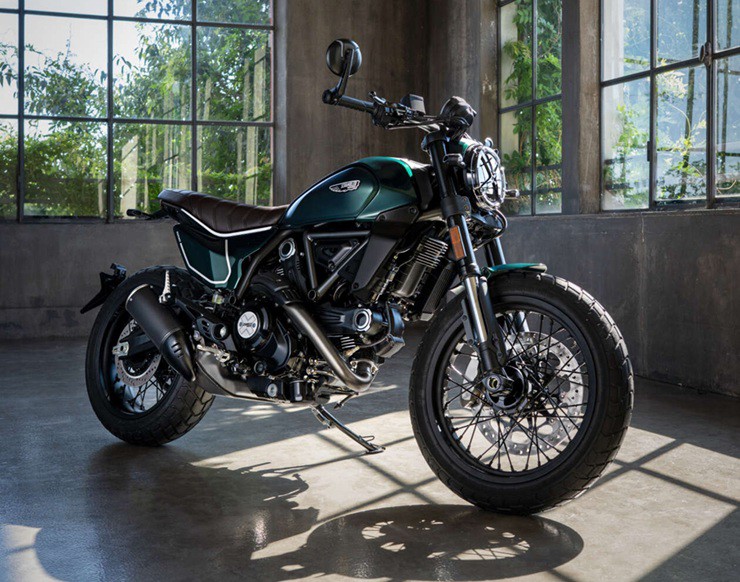 "Xế nổ" Ducati Scrambler 2026 đẹp thót tim với màu xanh lục bảo mới - 5