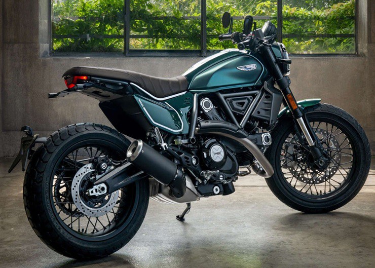 "Xế nổ" Ducati Scrambler 2026 đẹp thót tim với màu xanh lục bảo mới - 1