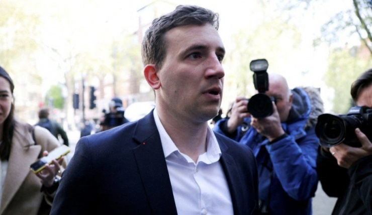 Nhà nghiên cứu Christopher Cash khi xuất hiện tại tòa án năm 2024. (Ảnh: AP)